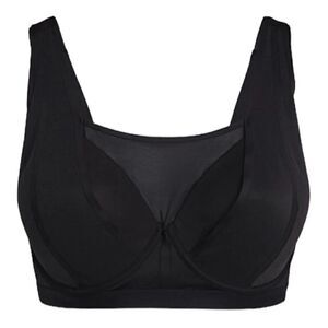Adidas X 11 Honore Training Sports Bra Underwire Rare HI5647 Black NWT US 46DD